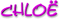 Chloë - δωρεάν png κινούμενο GIF