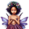 kikkapink winter fantasy girl fairy afro african
