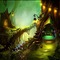 fantasy background by  nataliplus - png gratis GIF animasi