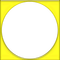 Yellow Circle Frame - PNG gratuit GIF animé