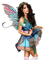 kikkapink spring fairy woman - gratis png animeret GIF