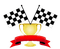 sport race trophy award flags - ingyenes png animált GIF