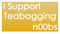 I support teabagging n00bs stamp yellow - PNG gratuit GIF animé