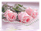 image encre animé effet scintillant briller mariage fleurs roses perles edited by me - GIF animate gratis GIF animata