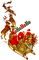 tomte-renar-deco---Santa- reindeer-text hohohoho - безплатен png анимиран GIF