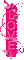 Text.Love.Roses.Pink.Animated - KittyKatLuv65 - GIF animado grátis Gif Animado