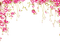 Fleurs.Flowers.Cadre.Frame.Pink.Victoriabea - PNG gratuit GIF animé