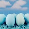 Pastel Blue Eggs - PNG gratuit GIF animé