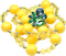Kaz_Creations Deco Scrap Yellow Colours - bezmaksas png animēts GIF