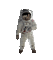 Moon Landing Astronaut - GIF animé gratuit GIF animé