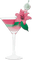soave deo summer cocktail fruit flowers green pink - gratis png animeret GIF