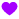 coeur violet