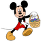 Easter Disney mickey mouse - бесплатно png анимированный гифка