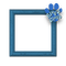 Small Blue Frame - zadarmo png animovaný GIF