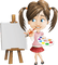 child artist bp - bezmaksas png animēts GIF