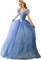 woman turquoise Nitsa Papacon - Free PNG Animated GIF