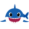 Kaz_Creations Daddy Shark - kostenlos png Animiertes GIF