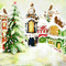 soave background vintage animated winter christmas - GIF เคลื่อนไหวฟรี GIF แบบเคลื่อนไหว