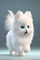 biały kotek,kitten,chaton - GIF animado gratis