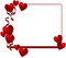 Frame, Frames, Love, Valentine, Happy Valentine's Day, Deco, Decoration, Heart, Hearts, Effect, Effects, Red - Jitter.Bug.Girl - PNG gratuit GIF animé