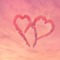 Pink Heart Clouds - PNG gratuit GIF animé