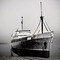Greyscale Docked Ship - gratis png geanimeerde GIF