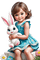 loly33 enfant  lapin pâque - 免费PNG 动画 GIF
