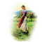 mujer  campo dubravka4 - Free PNG Animated GIF
