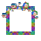Small Rainbow Frame - Zdarma animovaný GIF animovaný GIF