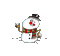Snow, Snowman, Snowballs, Snowball Fight, Winter, Christmas, X-Mas, Gif - Jitter.Bug.Girl - GIF animate gratis GIF animata