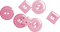 Kathleen Reynolds  Pink Buttons - gratis png geanimeerde GIF
