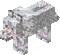 Minecraft wolf glitter - Gratis geanimeerde GIF geanimeerde GIF