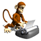 monkey - Безплатен анимиран GIF анимиран GIF