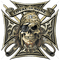 Gothic skull by nataliplus - ücretsiz png animasyonlu GIF