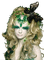 Kaz_Creations Woman Femme Green - ilmainen png animoitu GIF
