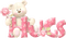 Kaz_Creations Bear-Text-Hugs - ilmainen png animoitu GIF
