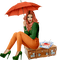 autumn woman by nataliplus - 免费PNG 动画 GIF