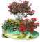 FLOWER FROGGY - darmowe png animowany gif
