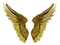 Golden Wings - безплатен png анимиран GIF