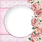 Pink.Cadre.Frame.Round.Fleurs.Victoriabea - PNG gratuit GIF animé