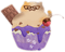 Cute cupcake - bezmaksas png animēts GIF