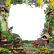 Garden.Cadre.Frame.Victoriabea - 免费PNG 动画 GIF