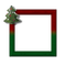 Small Red/Green Frame - PNG gratuit GIF animé