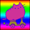 Rainbow Pusheen - 無料のアニメーション GIF アニメーションGIF
