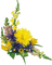 Kaz_Creations Deco Corner Flowers Colours - png ฟรี GIF แบบเคลื่อนไหว