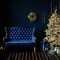 Blue Christmas Background - Besplatni animirani GIF animirani GIF