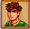 Stardew Valley Angry Alex - gratis png animerad GIF