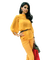 kvinna-woman-gul-yellow - δωρεάν png κινούμενο GIF
