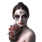 kikkapink gothic girl woman fantasy mask - Free PNG Animated GIF