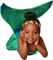 Kaz_Creations Mermaid Mermaids - ilmainen png animoitu GIF